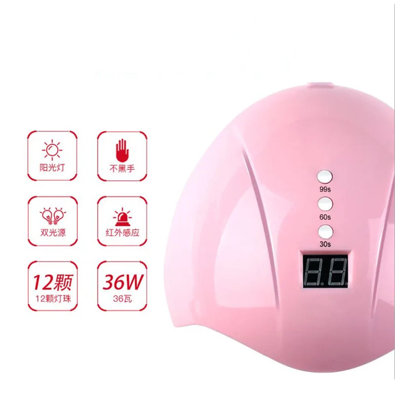 SUN UV LED Lamp For Nails Dryer 36W