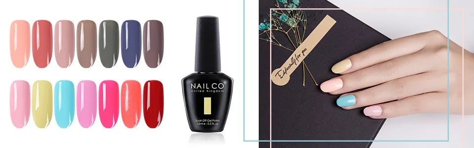 NAILCO 15ml 20/30pcs Gel Nail Polish Set