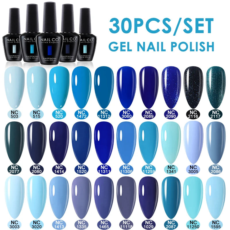 NAILCO 15ml 20/30pcs Gel Nail Polish Set