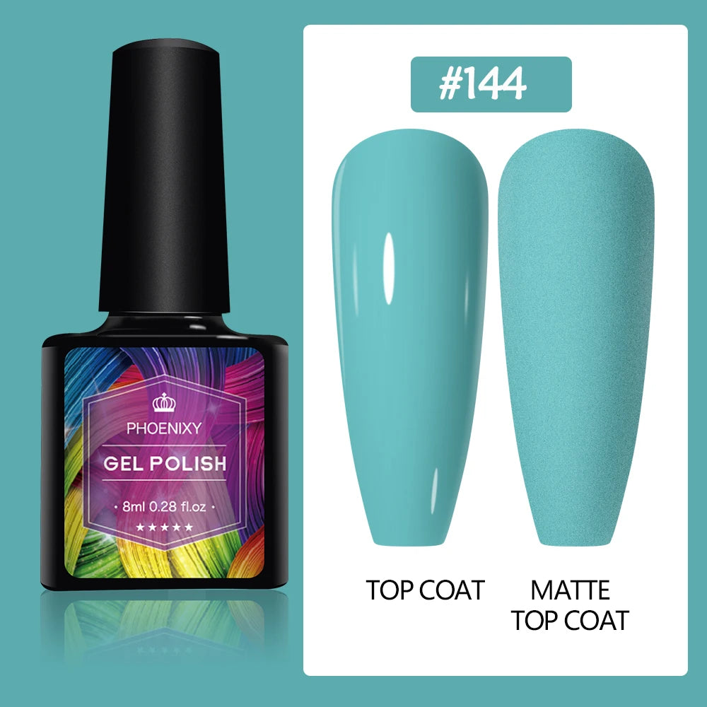 UV LED Gel Nail Polish 75 Colors Glitter 7ml