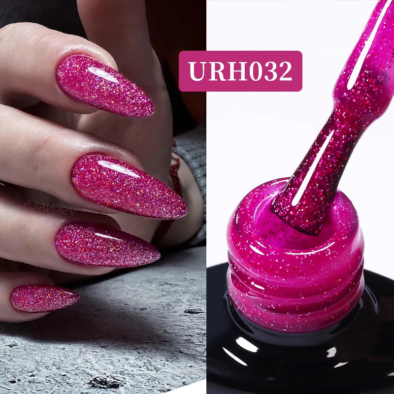 UR SUGAR 7ml Glass Bottle Color Gel Nail Polish Semi-permanent