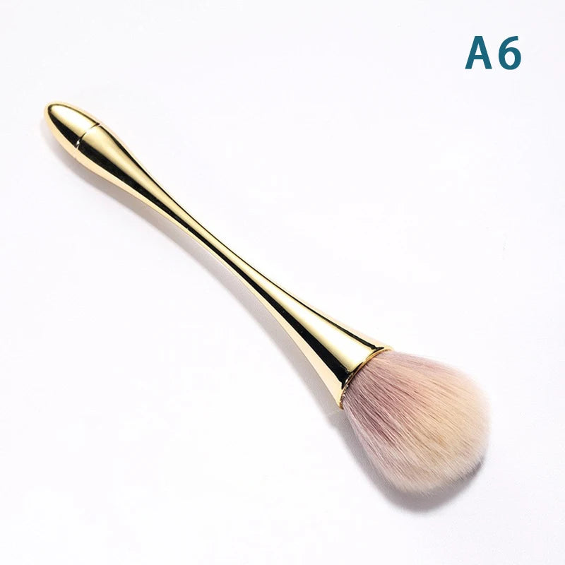 6 Style Nail Cleaning Dust Brushes
