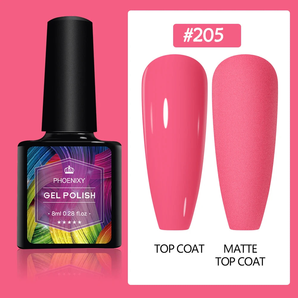 UV LED Gel Nail Polish 75 Colors Glitter 7ml