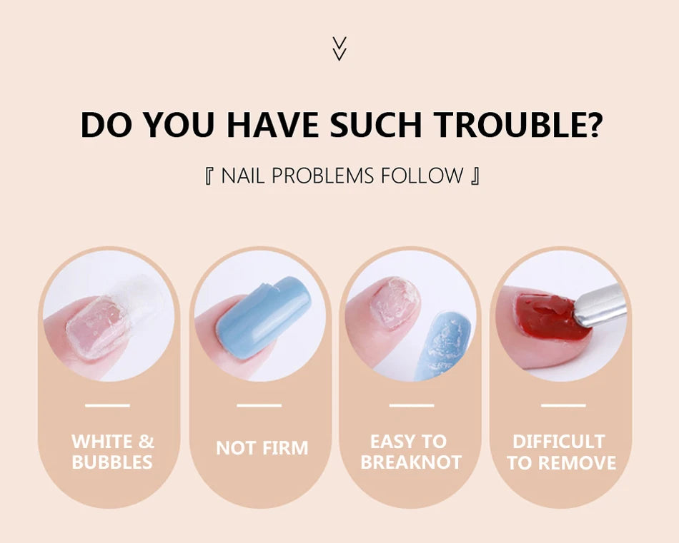 30ML Hard Gel For Nail Extension Milky White