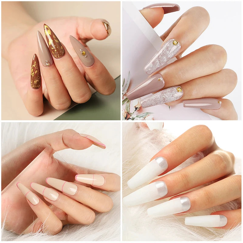 Nail Polish/Acrylic Nail/Poly Nail Gel Kit with Nail Lamp