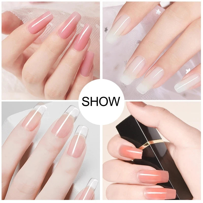 Nail Polish/Acrylic Nail/Poly Nail Gel Kit with Nail Lamp