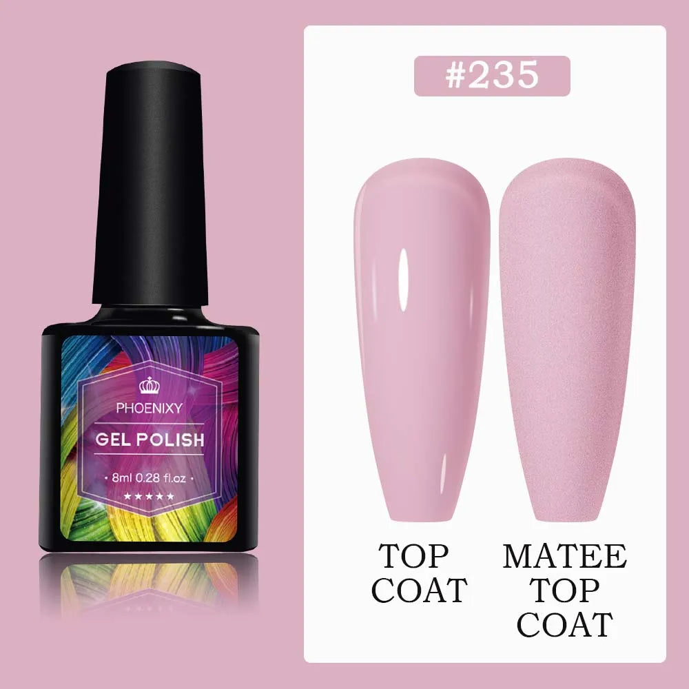 UV LED Gel Nail Polish 70 Colors Glitter 7ml