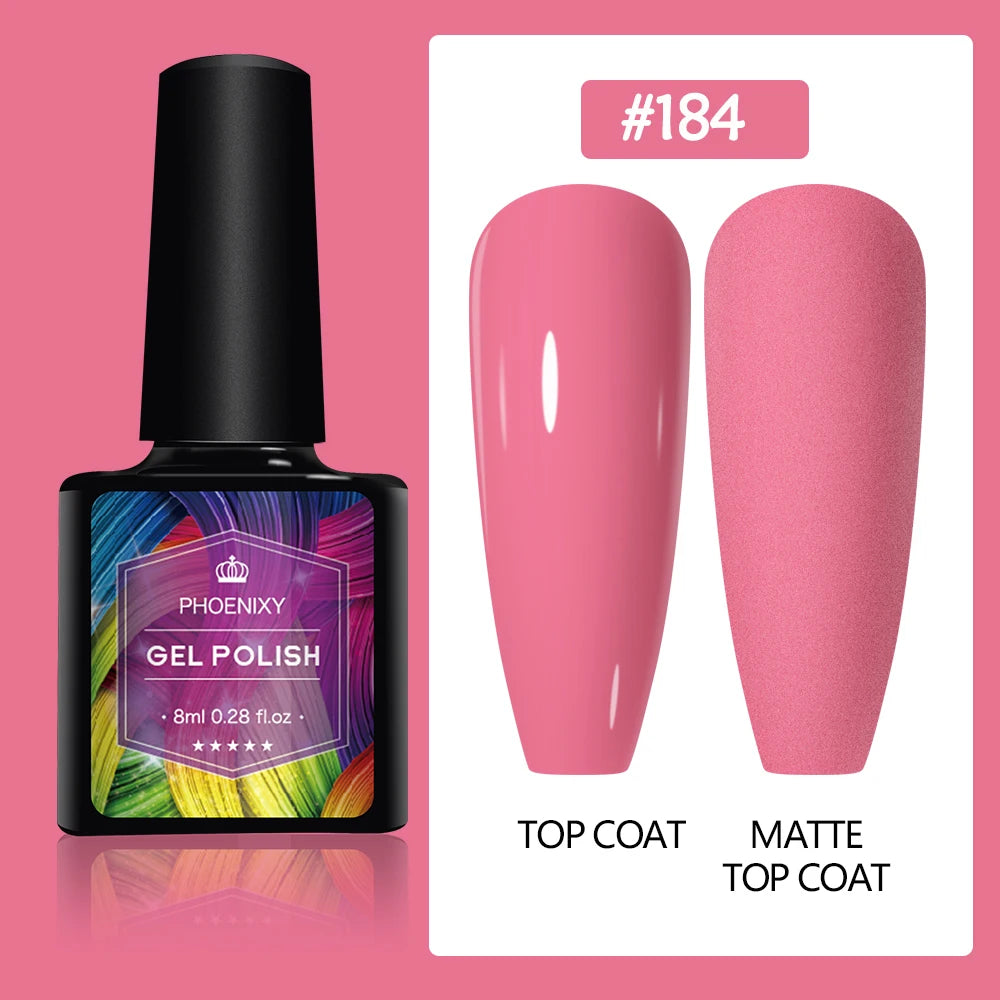 UV LED Gel Nail Polish 75 Colors Glitter 7ml