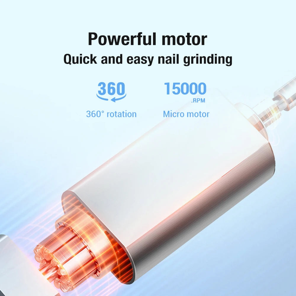 Professional Cordless Nail Drill_15000RPM