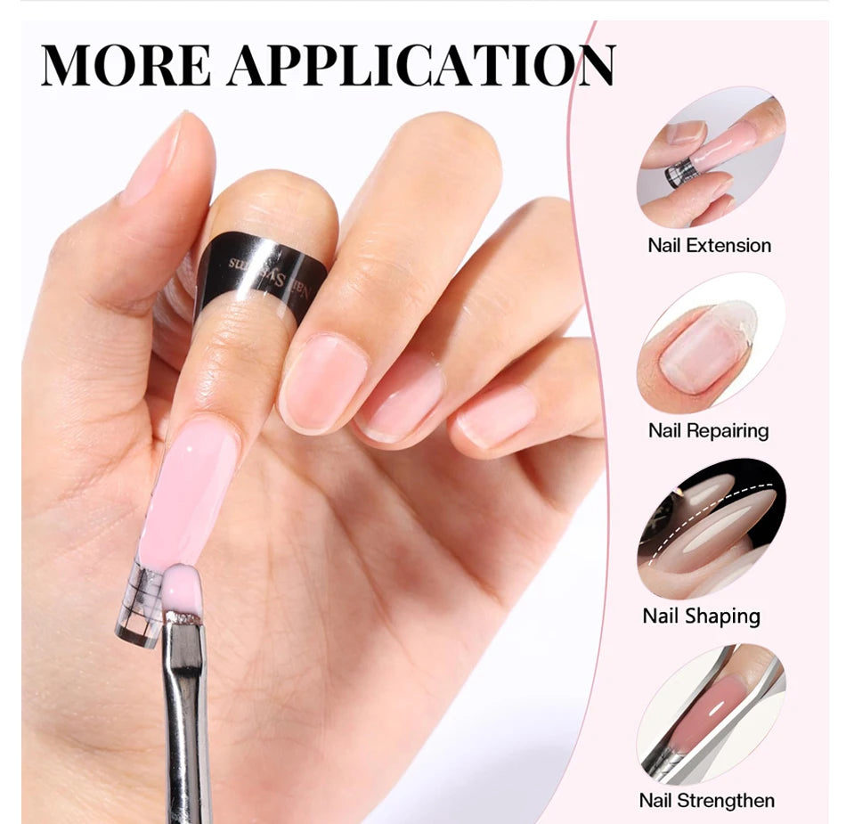 30ML Hard Gel For Nail Extension Milky White