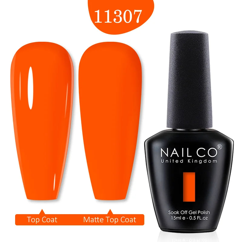 NAILCO 15ml Transparent Nude Color Series Jelly Gel Nail Polish