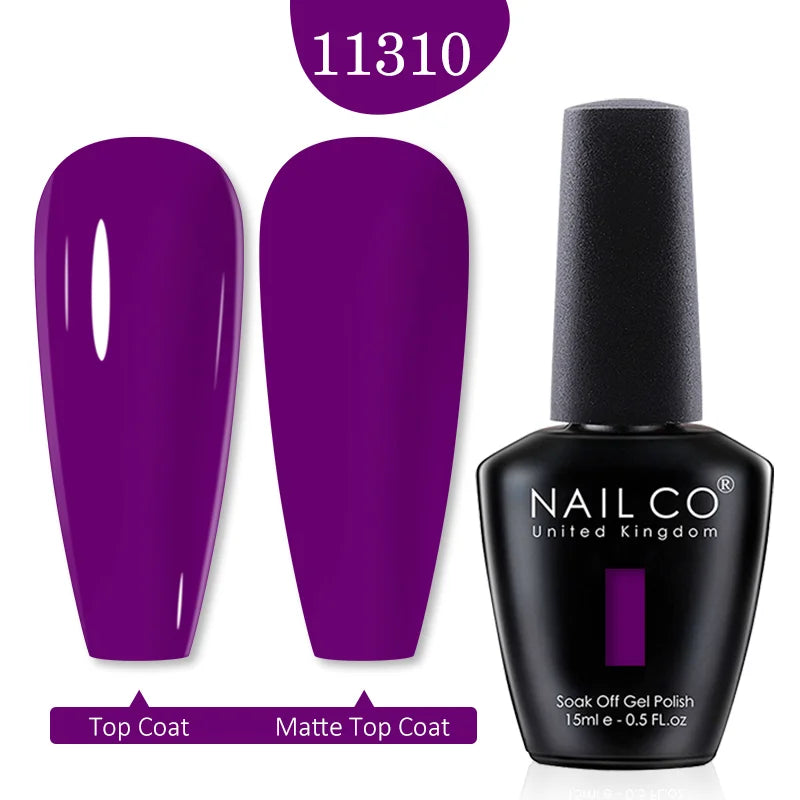 NAILCO 15ml Transparent Nude Color Series Jelly Gel Nail Polish