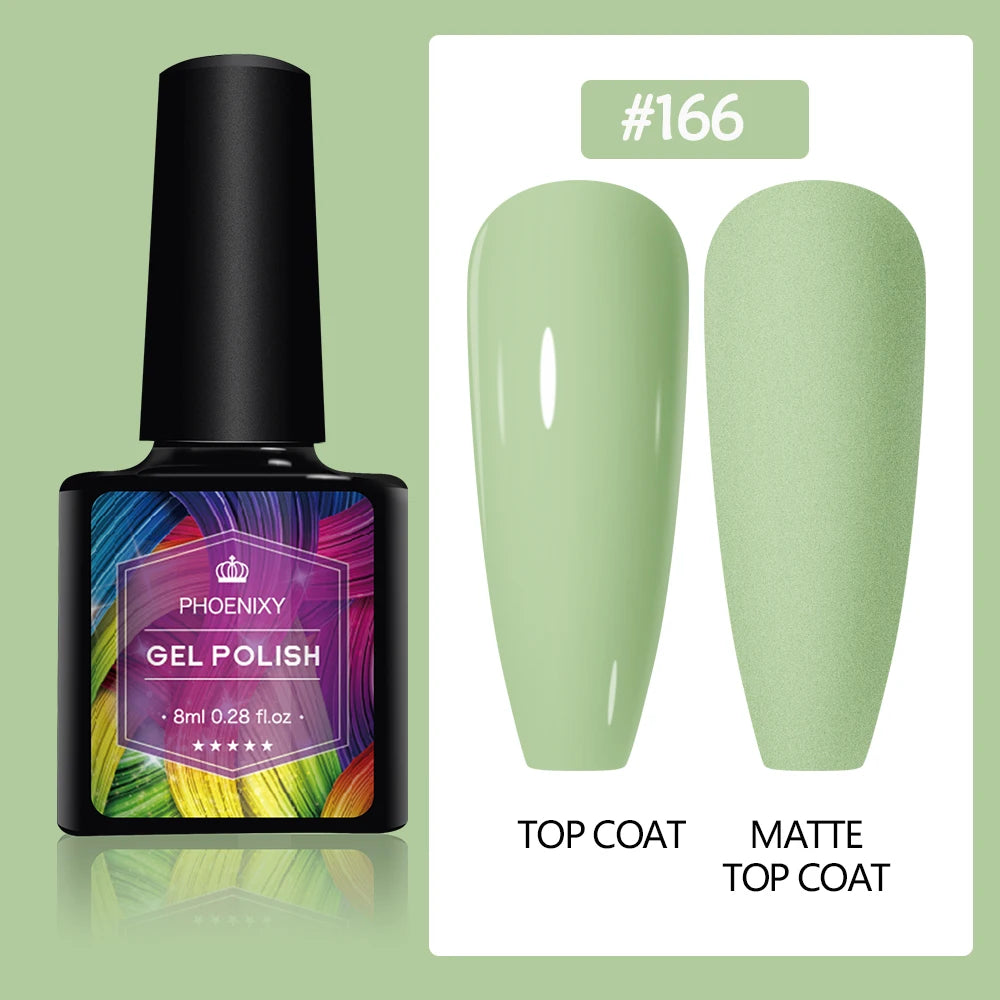 UV LED Gel Nail Polish 75 Colors Glitter 7ml