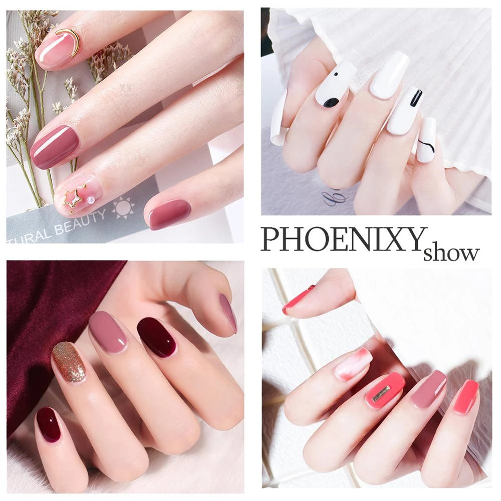UV LED Gel Nail Polish 75 Colors Glitter 7ml