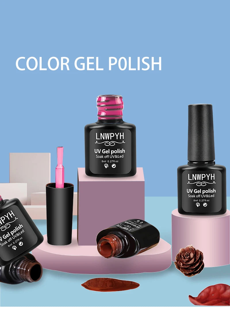 Nail Polish/Acrylic Nail/Poly Nail Gel Kit with Nail Lamp