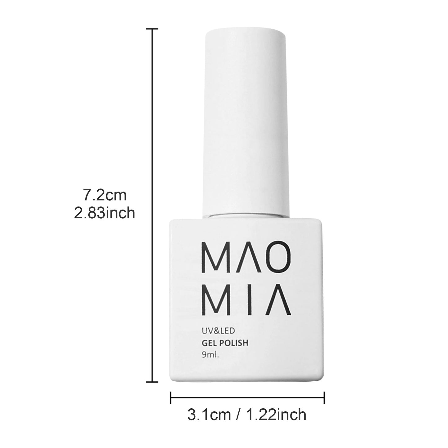 Maomia Nail Gel Polish 8pcs Set Crayon Colors