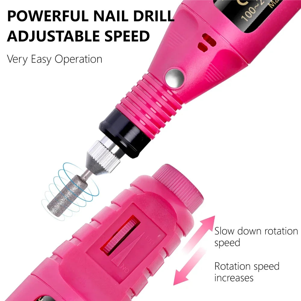 Electric Nail Drill Machine 20000RPM