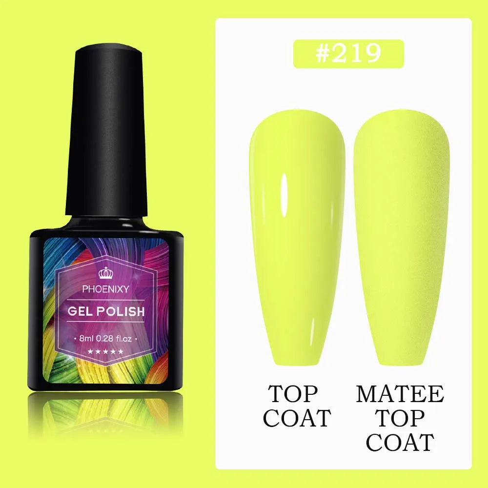 UV LED Gel Nail Polish 75 Colors Glitter 7ml
