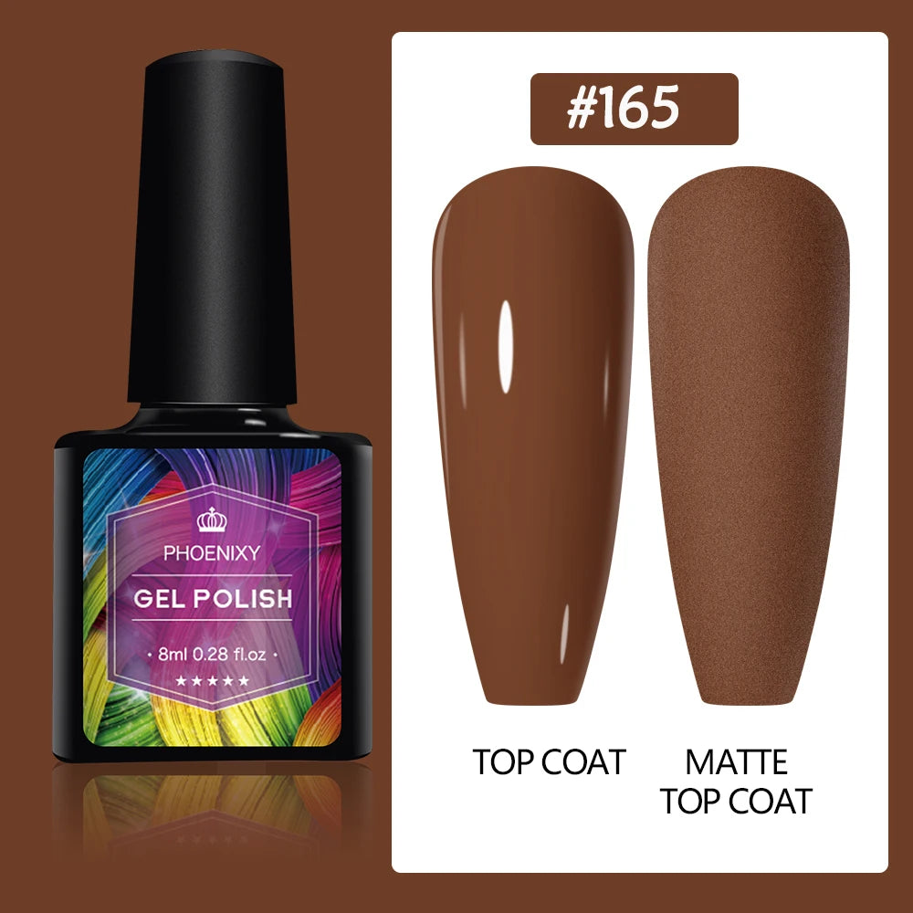 UV LED Gel Nail Polish 75 Colors Glitter 7ml