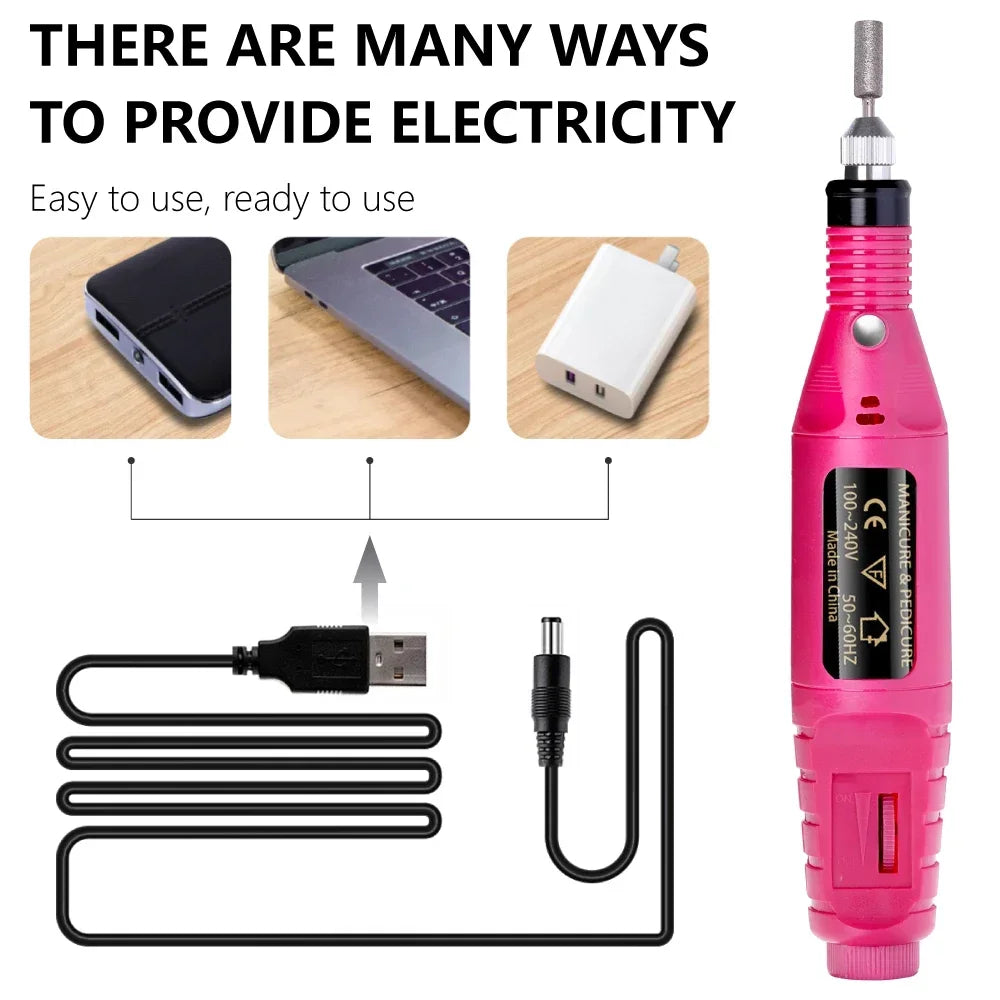 Electric Nail Drill Machine 20000RPM