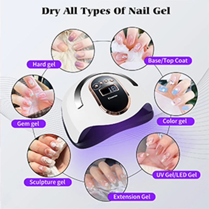 Professional Portable UV LED Nail Dryer Fast Curing Light