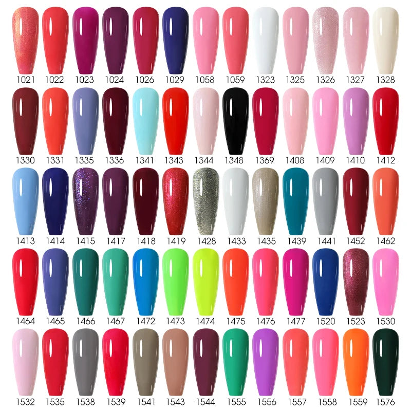 NAILCO 15ml Translucent Gel Nail Polish Semi-permanent Varnish