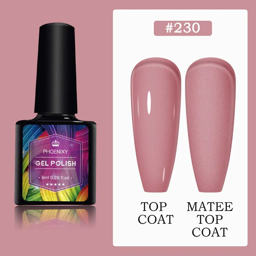 UV LED Gel Nail Polish 75 Colors Glitter 7ml