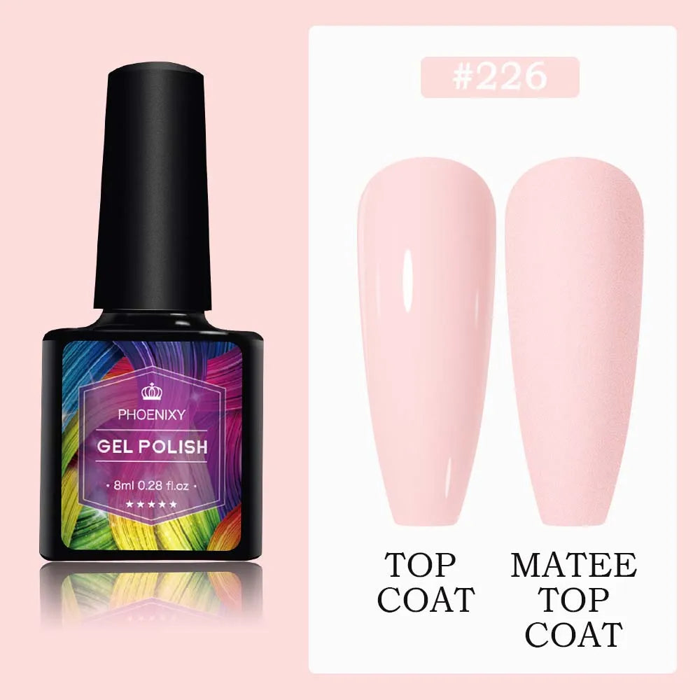 UV LED Gel Nail Polish 70 Colors Glitter 7ml