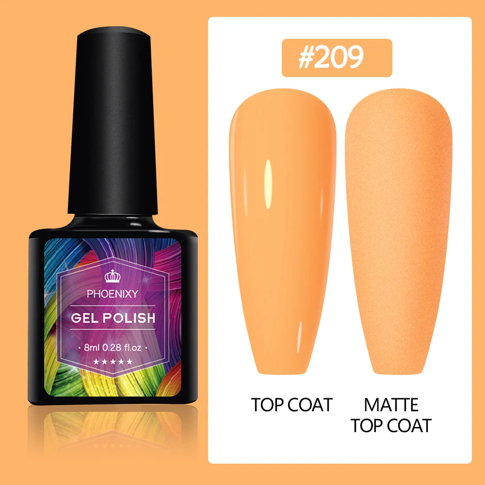 UV LED Gel Nail Polish 70 Colors Glitter 7ml