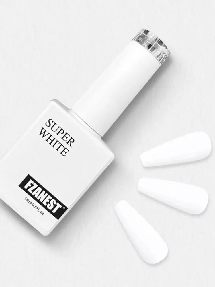 15ml FZANEST Super White and Black Gel Nail Polish