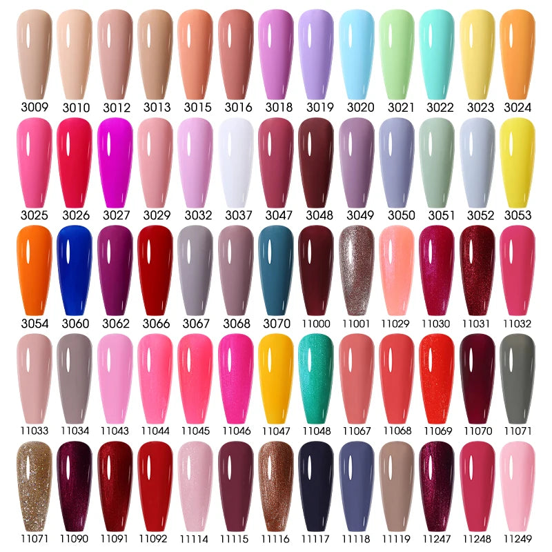NAILCO 15ml Translucent Gel Nail Polish Semi-permanent Varnish