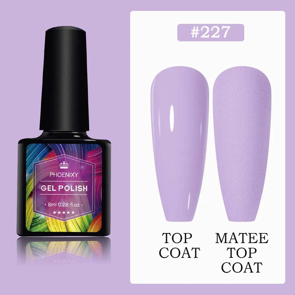 UV LED Gel Nail Polish 75 Colors Glitter 7ml