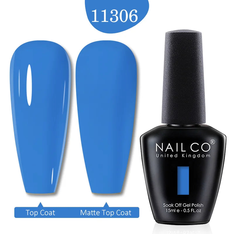 NAILCO 15ml Transparent Nude Color Series Jelly Gel Nail Polish