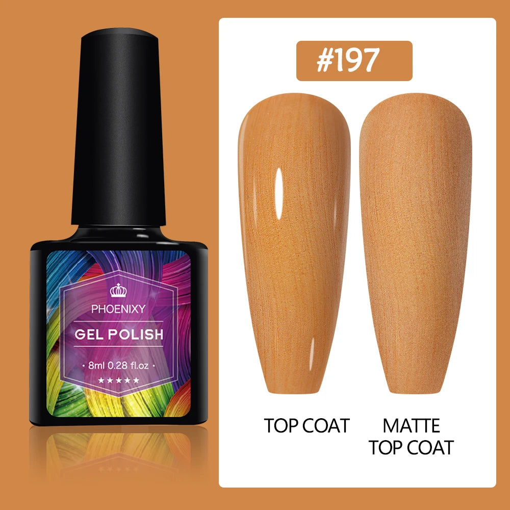 UV LED Gel Nail Polish 70 Colors Glitter 7ml