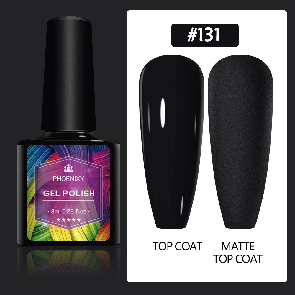 UV LED Gel Nail Polish 70 Colors Glitter 7ml