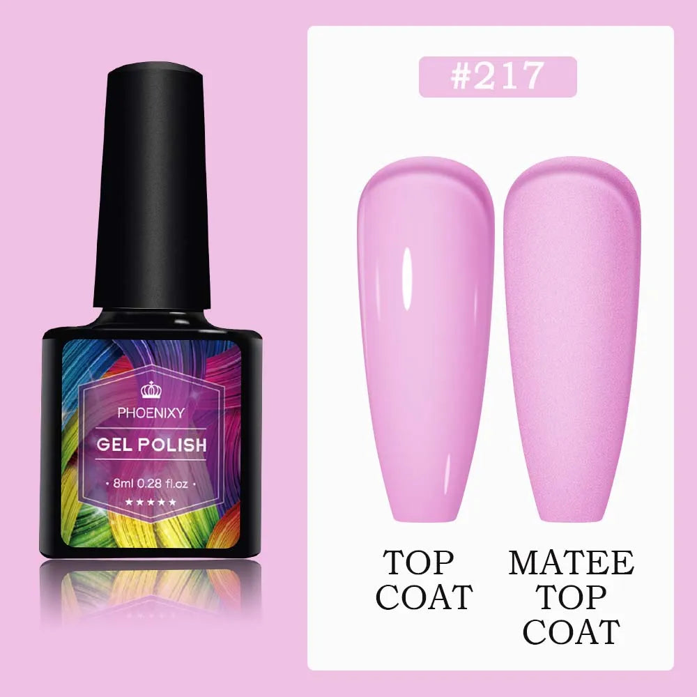 UV LED Gel Nail Polish 75 Colors Glitter 7ml