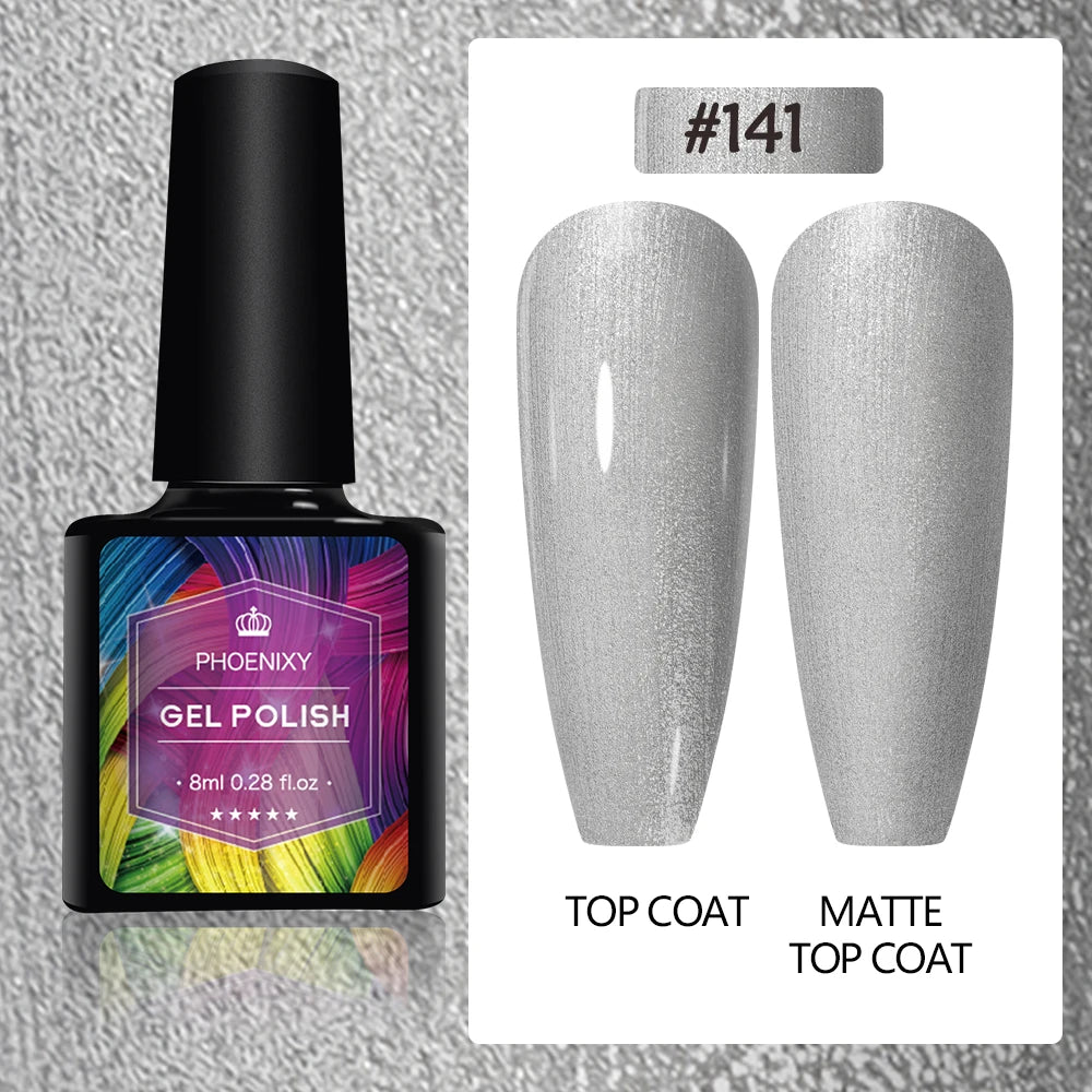 UV LED Gel Nail Polish 75 Colors Glitter 7ml