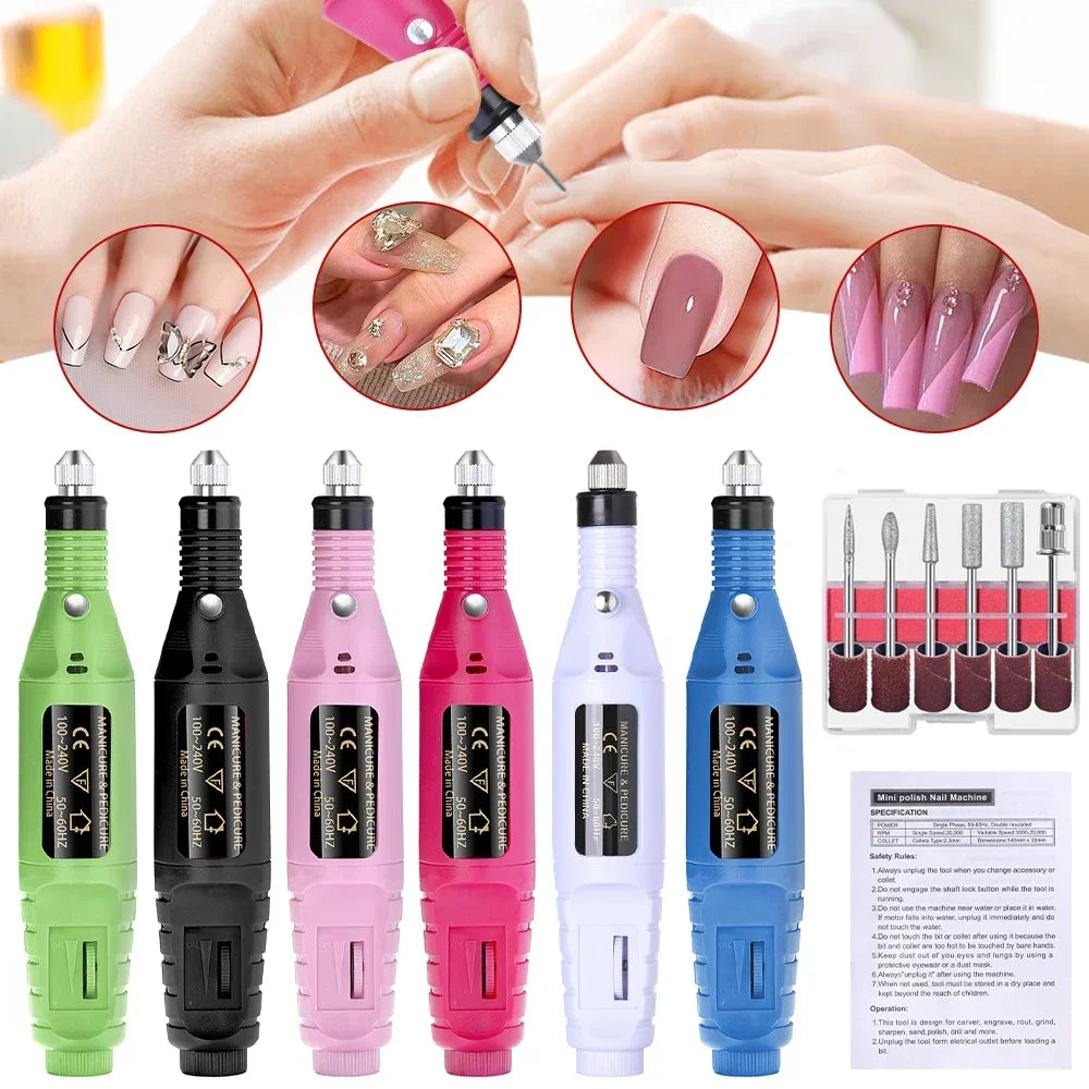 Electric Nail Drill Machine 20000RPM