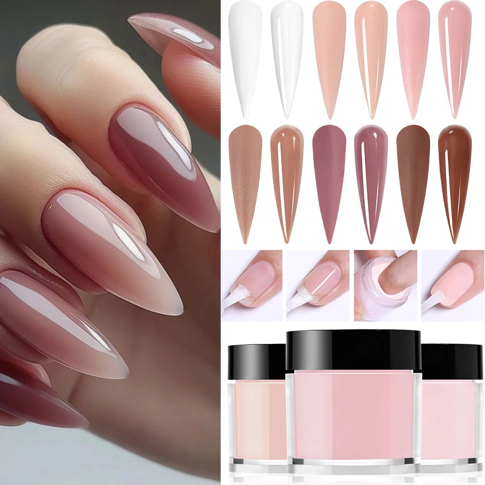 6 Colors/Set Professional Acrylic Powder