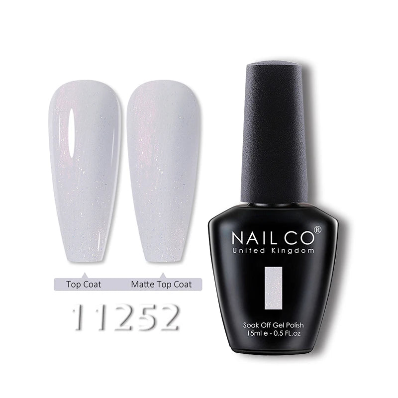NAILCO 15ml Transparent Nude Color Series Jelly Gel Nail Polish