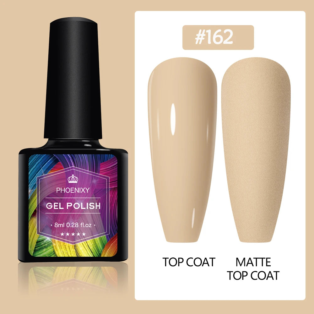 UV LED Gel Nail Polish 70 Colors Glitter 7ml