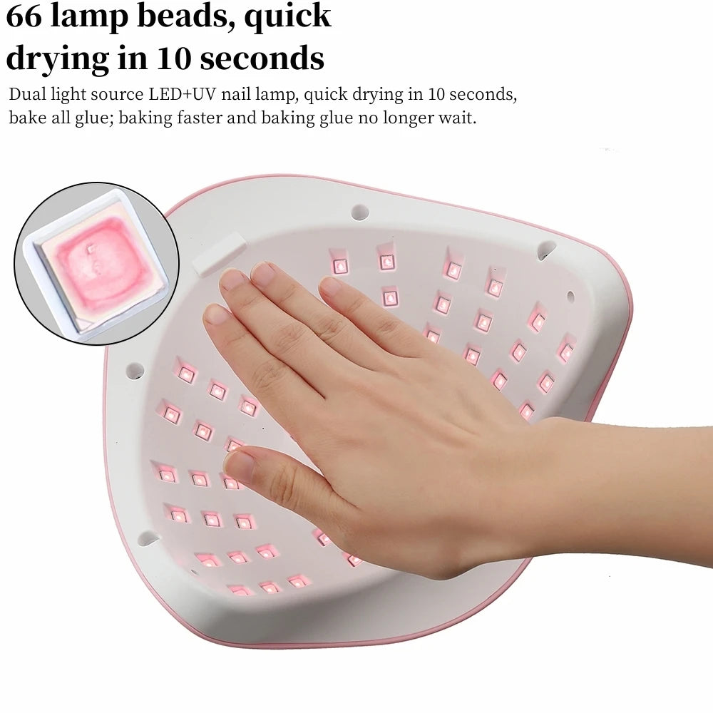 SUN X20 MAX 72 LEDS UV LED Nail Lamp Professional Nail Dryer Light With Timer