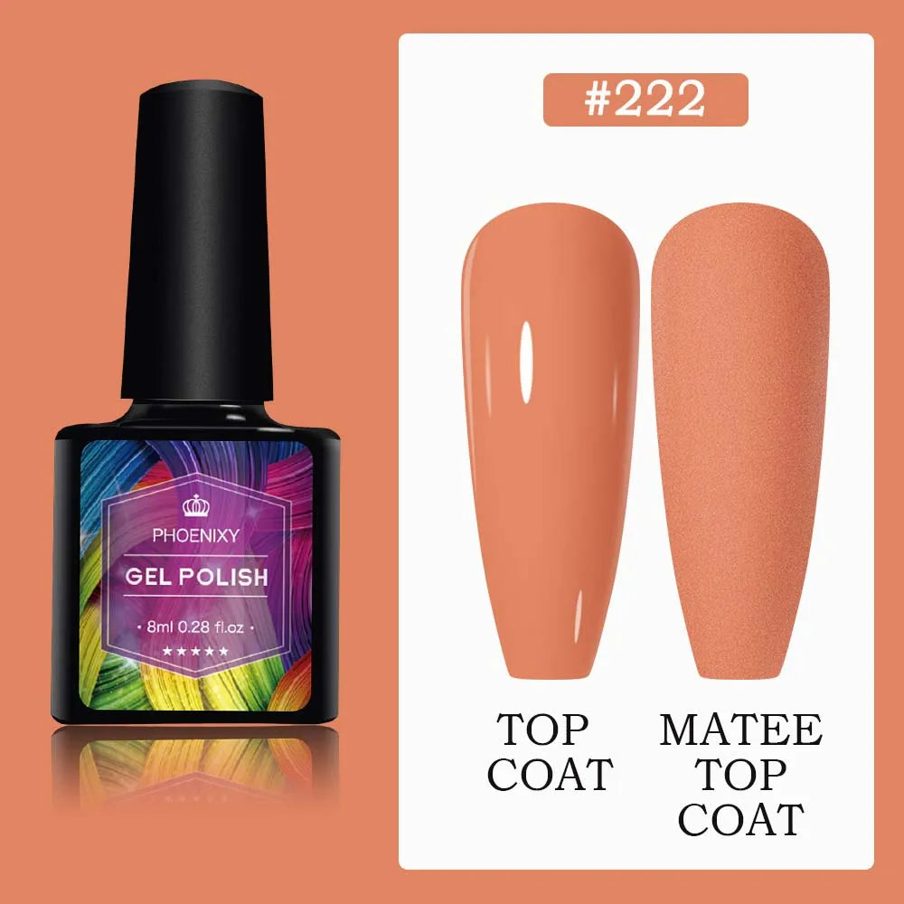 UV LED Gel Nail Polish 75 Colors Glitter 7ml