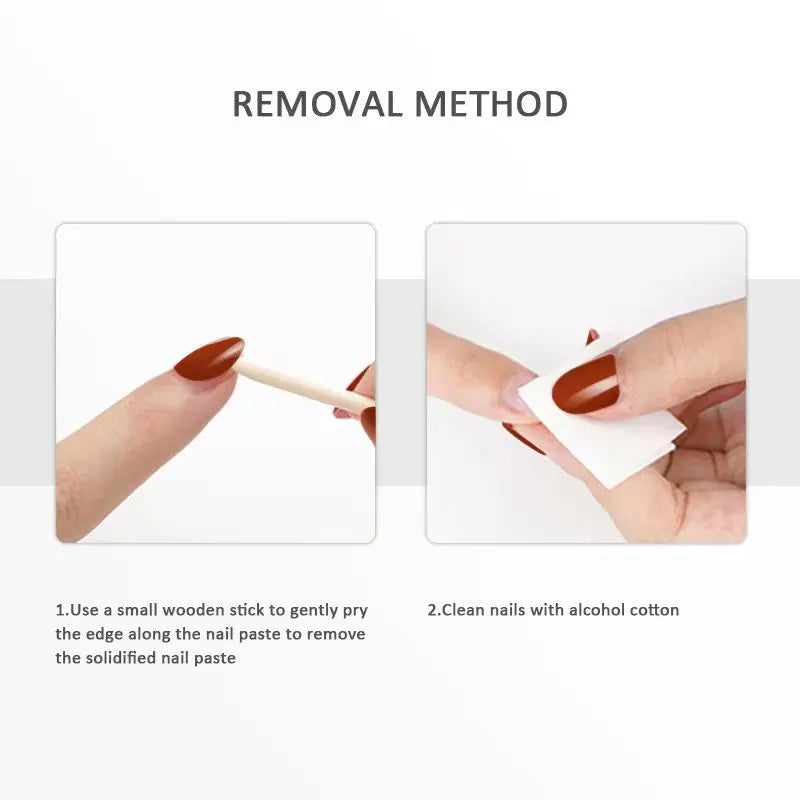 1 Sheet Semi-Cured Gel Nail Strips