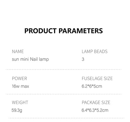HALAIMAN UV LED Lamp For Nails 16 W