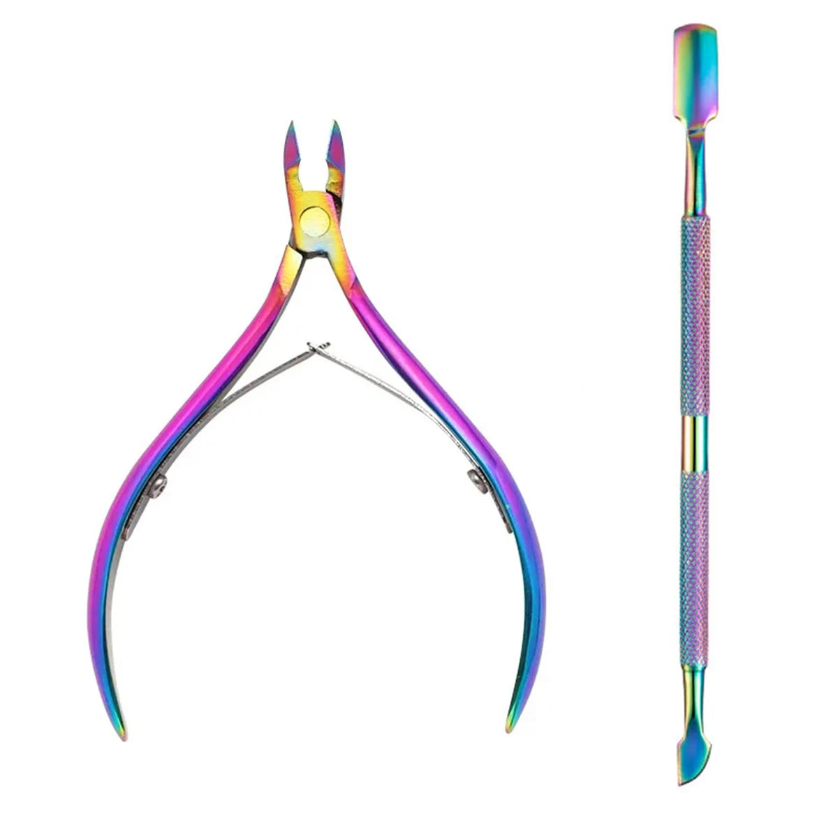 4 Pcs/Set Professional Stainless Steel Nail Care Manicure Kits