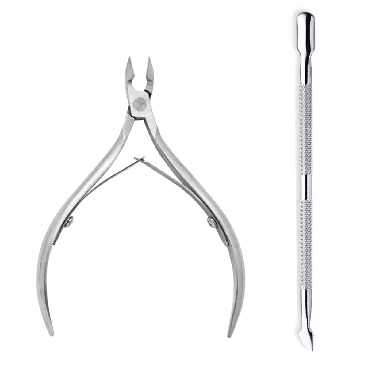 4 Pcs/Set Professional Stainless Steel Nail Care Manicure Kits