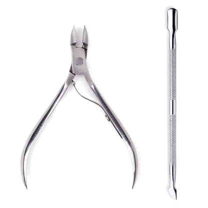 4 Pcs/Set Professional Stainless Steel Nail Care Manicure Kits