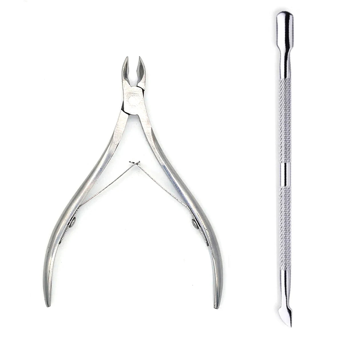 4 Pcs/Set Professional Stainless Steel Nail Care Manicure Kits