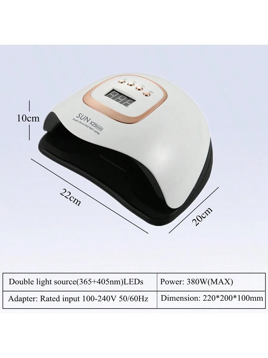 Professional UV LED Nail Lamp for Nails Gel Polish Fast Curing Dryer with 81 LEDs 4 Timer Setting